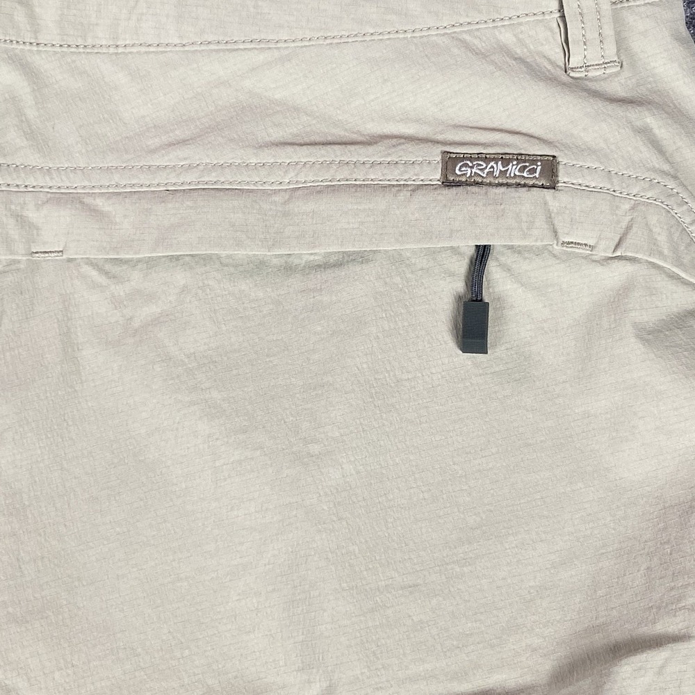 Gramicci Live Free Shorts Mens 38 Beige Nylon Hiking Gorpcore Outdoor Utility - Picture 16 of 16